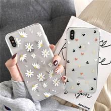 Luxury Floral Case For iPhone XS X Case Silicone TPU Glaze Back Cover For iPhone 7 8 Plus 6 6s 5 5S SE 2020 Coque Fundas Capa 2024 - buy cheap