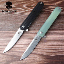 175mm 100% D2 Blade Ball Bearing Knives Folding Knife G10 Handle Outdoor Camping Knife Hunting Hiking Fishing EDC Hand Tool 2024 - buy cheap