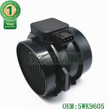 5WK9605 / 5WK9-605 sensor maf, Sensor de flujo de Air masivo uso encaja para 3 5 7 Z3 E38 E39 E46 Sensor de flujo de Air masivo 2024 - compra barato