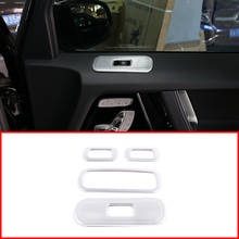 Embellecedor de marco de botón de elevación de ventana de coche, accesorios de 2 colores para Mercedes Benz G wagon G class W463 G350 G400 G500 G55 G63 G65 G800 2024 - compra barato