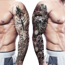 Buy Sticker Skull Angel Rose Lotus Men Full Flower Tatoo Body Art Tattoo Girl Large Arm Sleeve Tattoo Waterproof Temporary Tattoo In The Online Store Beautyday Store At A Price Of 0 96