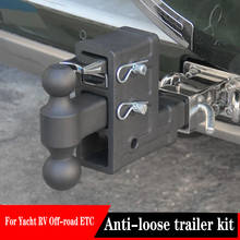 Heavy Duty Combo Pintle Hook Tow Hook Hitch Towing Truck Trailer for JEEP Wrangler Ford Raptor Toyota FJ Road Cool Zemin SUV Mod 2024 - buy cheap