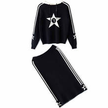 Sporting Suits Tracksuit Women 2019 Casual autumn Women Long Sleeve Hoodies Sweatshirt Skirt SETS Two Piece Set Women 2024 - buy cheap