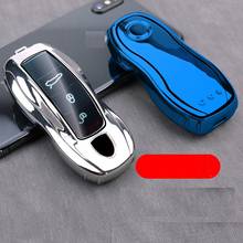 TPU full protect Key Shell Key Cover Case For Porsche Panamera Cayenne Macan 911 918 2024 - buy cheap