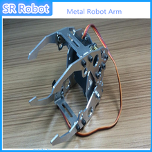 Pinza de brazo de Robot de Metal, pinza de garra de pata, Manipulador mecánico de talón robótico para modelo robótico, chasis de tanque de coche de juguete RC DIY 2024 - compra barato