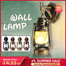 Retro Wall Light E27 Vintage Kerosene Pendant Lamp 4 Colors Hanging Lamp for Home/Bedroom/Living room Industrial Pendant Lights 2024 - buy cheap