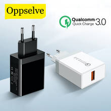 Oppselve, carregador rápido 3.0, adaptador de carregador de celular, parede de 18w, carregador usb para iphone, samung, huawei 2024 - compre barato