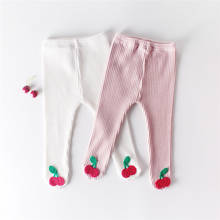 Meia-calça para bebês recém-nascidos, cores sólidas, calças para meninas e crianças, meia-calça infantil 2024 - compre barato