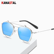 Flipped Sunglasses Men Women Sunglasses Fashion Pilot Travel Eyewear Unisex Car Driving shades Glasses Oculos De Sol 201914 2024 - buy cheap