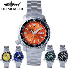 HEIMDALLR Sharkey 62mas Automatic Watch Men NH36A Men's Mechanical Watches Sapphire Super C3 Luminous Dial 200M Diver Watch 2024 - buy cheap