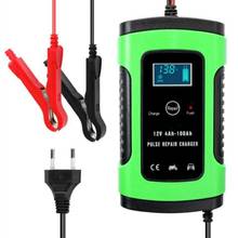 Full Automatic Car Battery Charger 12V 6A Intelligent Fast Power Charging Wet Dry Lead Acid With Digital LCD Display For Car 2024 - buy cheap