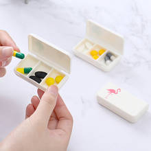 1PC Portable 3 Grids Mini Pill Case Medicine Boxes Home Travel Office Drugs Tablet Empty Container Holder Cases 2024 - купить недорого