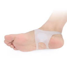 Palmilha corretora de pé, palmilha ortopédica de silicone para homens e mulheres, almofada de pé plano para alívio de dor em sapatos 2024 - compre barato