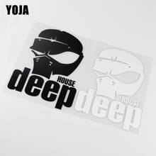 YOJA 14.2X19CM HOUSE DEEP Skull Scratches Cover Decorative Stickers Car Accessories ZT4-0181 2024 - buy cheap
