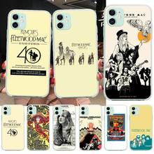 pictorial Fleetwood Mac poster Black Soft Shell Phone Case Capa for iPhone 11 pro XS MAX 8 7 6 6S Plus X 5S SE 2020 XR cover 2024 - buy cheap