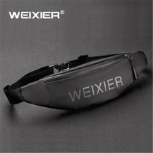 New Men's Outdoor Sports Waist Bag Fitness Running Men's Belt Bag Multifunctional Reflective Close To The Body Phone Fanny Pack 2024 - buy cheap