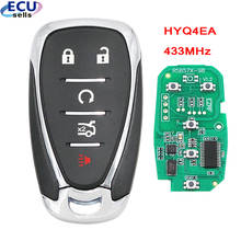 5 Button Smart Key Remote Key Fob for Chevrolet Camaro Equinox Cruze Malibu Spark 433MHz ID46 Chip  : HYQ4EA 2024 - buy cheap
