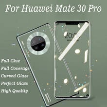 3D Full Glue Curved Tempered Glass For Huawei Mate 30 Pro Full Cover 9H Protective film Screen Protector For Mate 30 Mate30 Pro 2024 - buy cheap