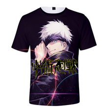 off white jujutsu Kaisen Graphics tshirt 3D Print Anime Manga fashion  T shirt Streetwear men clothing T-shirt Casual O-neck top 2024 - buy cheap