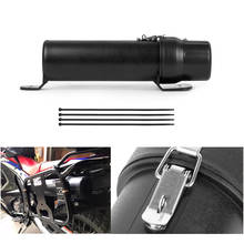 New Universal Off-Road Motorcycle Waterproof Tool Tube Buckle With Lock Strap Gloves Raincoat Storage Box Tooltube Accessories 2024 - buy cheap