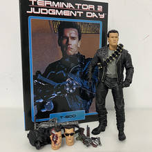 7inch NECA Terminator 2 T-800 Variant Figure Variable T-800 Garage Kit Action Figures Collection Model Toy Doll 2024 - buy cheap
