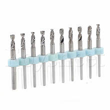 PCB CNC Print Circuit Board Carbide Micro Drill Bits Set Tool 1/8 Shank 2.9mm Cutting Diameter 10PCS 2024 - buy cheap