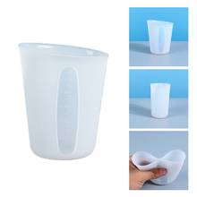 Crystal Epoxy Resin Mold 250ml Measuring Cup Mug Silicone Mould DIY Crafts Decorations Casting Tools 2024 - buy cheap