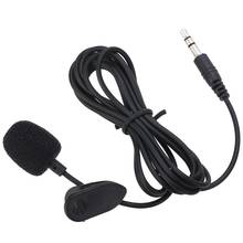 Hot Sale Portable External 3.5mm Hands-free Mini Wired Clip-on Lapel Microphone For PC Laptop 3.5mm External