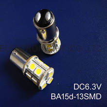 Alta qualidade, BA15d 6.3V,BA15d luz, lâmpada BA15d 6vdc,BA15d led 6v,BA15d lâmpada, BA15d,1142 6.3V,1142 led dc6V, frete grátis 2 pçs/lote 2024 - compre barato