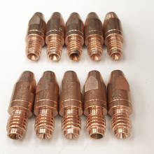 20pcs CuCrZr E-Cu 36 KD 36KD MB36 MB501 501D M8×30 Contact Tips For MIG torches kits BINZEL Style 2024 - buy cheap