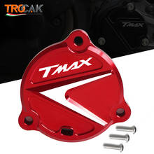 Cubierta lateral protectora del motor para YAMAHA TMAX 530 DX TMAX 530 SX TMAX560 2017-2020, cubierta del eje de transmisión, nuevo 2024 - compra barato