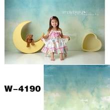 HUAYI Photography Backdrop Newborns Baby Birthday Baby Shower Background Grunge Sky Clouds Studio Portraits Photocalls Props 2024 - buy cheap