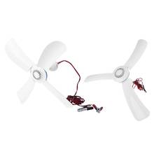 Ventilador com dossel 12v para teto de 16 polegadas/31.5 polegadas, pendurado, gancho de tenda de acampamento, ventilador para churrasco ao ar livre, casa, dormitório 2024 - compre barato