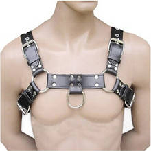 BDSM Sexy Bondage PU Leather Bulldog Warrior Chest Belt Chest Harness Gay Buckles Fetish Clubwear Adults Sex Toys For Male 2024 - buy cheap