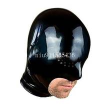 Sexy Lingerie Design Sexy Products Handmade Latex Hoods with Small Holes on Eyes  Mask for Face Men 2024 - buy cheap