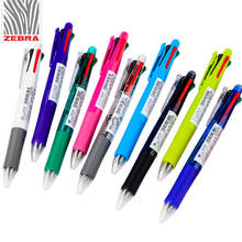 Zebra-bolígrafos de Punta B4SA1 de 0,7mm, lápices mecánicos 5 en 1 con Clip, 4 colores, (negro, azul, rojo, verde) + 0,5mm, 3 unidades 2024 - compra barato