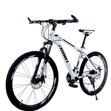 Branco turbilhão mountain bike 27 velocidade freio a disco duplo amortecimento velocidade mountain bike bicicleta de uma roda 2024 - compre barato