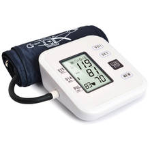 Medidor automático de pressão sanguínea, medidor digital de braço e batimentos cardíacos, medidor de pressão arterial 2024 - compre barato