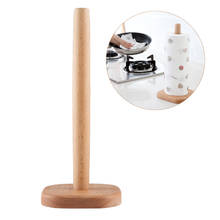 Paper Towel Stand Kitchen Wooden Roll Paper Towel Holder Bathroom Tissue Toilet Paper Stand Napkins Rack Home Table Accessories 2024 - buy cheap