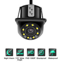 HD LED Night Vision Car Rear View Camera With Light 170 Degree Viewing Angle Front Rearview Camera Reverse Parking Camcorder New 2024 - buy cheap