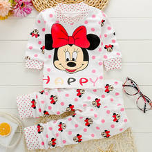 Baby Clothing Sets Autumn Baby Girs Clothes Infant Cotton Girls Clothes Tops +Pants 2pcs Underwear Outfits Kids Clothes Se 0-24M 2024 - купить недорого