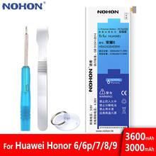 NOHON HB4242B4EBW HB366481ECW Аккумулятор для Huawei Honor 6 6plus 7 8lite Honor 9 Lite P9 P10 Lite замена мобильного телефона батарея для телефона 2024 - купить недорого
