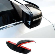 Car Body Stick Rear Rearview Glass Mirror Rain Eyebrow Shield Sun Visor Shade Plastic 2pcs For Mazda CX-5 CX5 2012 2013 2014 2024 - buy cheap