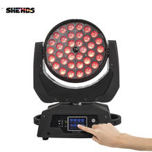 LED 36x12W RGBW Wash Zoom Moving Head Lighting Touch Screen DMX 16CH Dj Disco Stage Effect Party Bar Theater Lighting Equipment 2024 - buy cheap