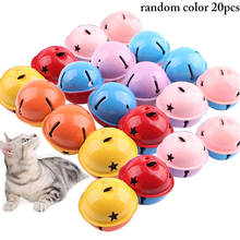 20PCS Cat Bell Toy Creative Star Design Cat Interactive Toy Funny Kitten Collar Bell Cat Jingle Bell Pet Supply Random Color 2024 - buy cheap