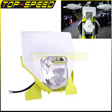 2020 2021 New Motocross Enduro Dirt Bike Headlight Supermoto Front Running Headlamp Lighting For Hus TE TE FX FC 125 250 350 450 2024 - buy cheap