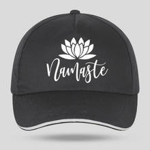 Men Women Namaste Flower Print Vegan Plant Lover Gift Funny Baseball Caps for Hip Hop Cotton Velcro Trucker Cap Bone Dad Hats 2024 - buy cheap
