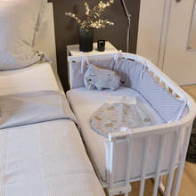 Детская кровать бампер двусторонний съемный новорожденный защита для малыша кроватка вокруг защита для кроватки Детская комната Декор 30*170 см 1 шт 2024 - купить недорого