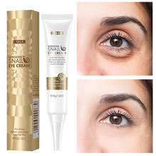 Caracol creme para os olhos anti-envelhecimento anti-rugas desvanecem-se linhas finas remover círculos escuros iluminar o extrato de ginseng nicotinamide cuidados com a pele 30g 2024 - compre barato