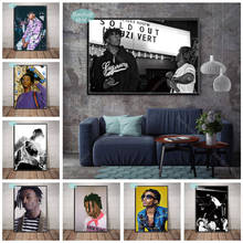 Playboi carti arte poster popular música hip hop rap estrela posters e impressões da parede pintura em tela sala de crianças decoração de casa 2024 - compre barato
